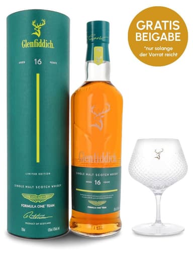 Glenfiddich 16 Yıl Aston Martin F1 Edition