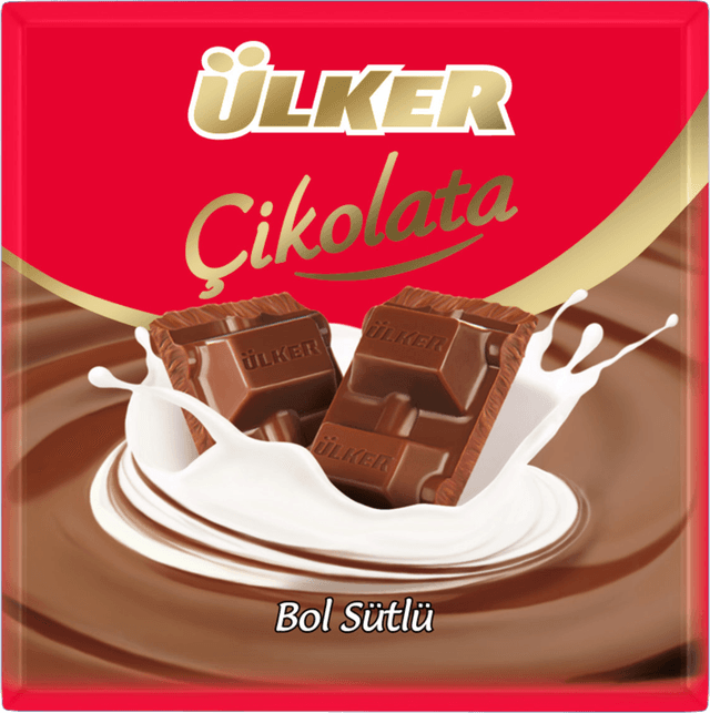 Ülker Bol Sütlü Kare Çikolata