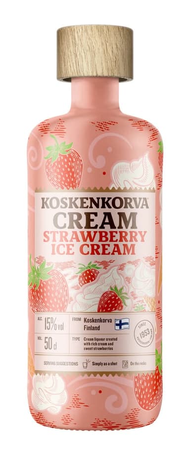 Koskenkorva Strawberry Ice Cream