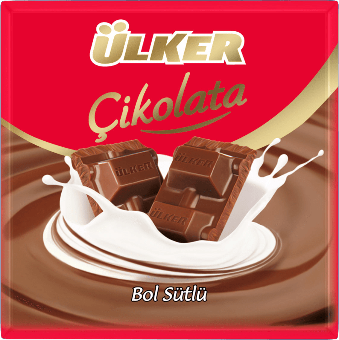 Ülker Bol Sütlü Kare Çikolata