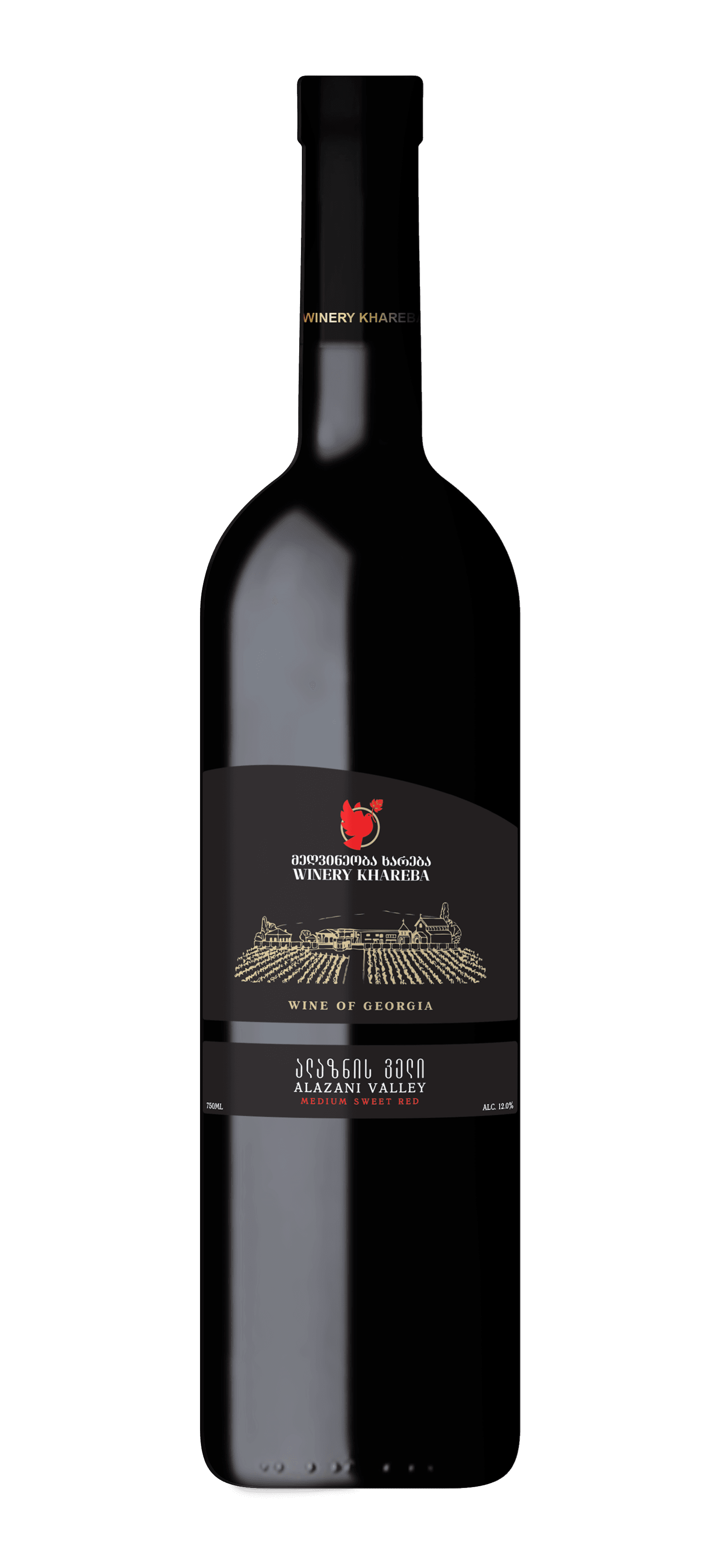 Khareba Alazani Valley Semi Sweet Red